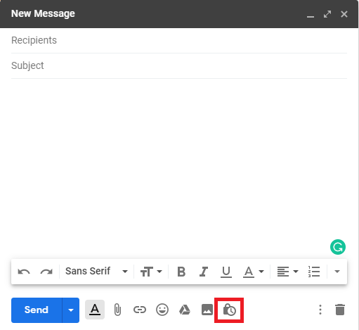 confidential email in Gmail