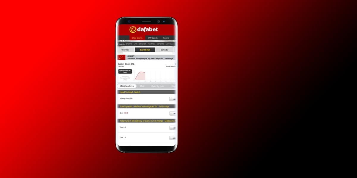 Welcome to a New Look Of dafabet cricket cashback